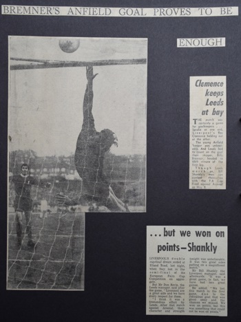 Clemence keeps Leeds at bay - 28 April 1971